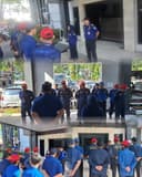 Bidang Kebakaran Satpol PP Prov. Kaltim dan Disdamkarmat Kota Samarinda melaksanakan Inspeksi Sarana Sistem Proteksi Kebakaran